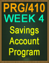 PRG/410 Savings Account Program